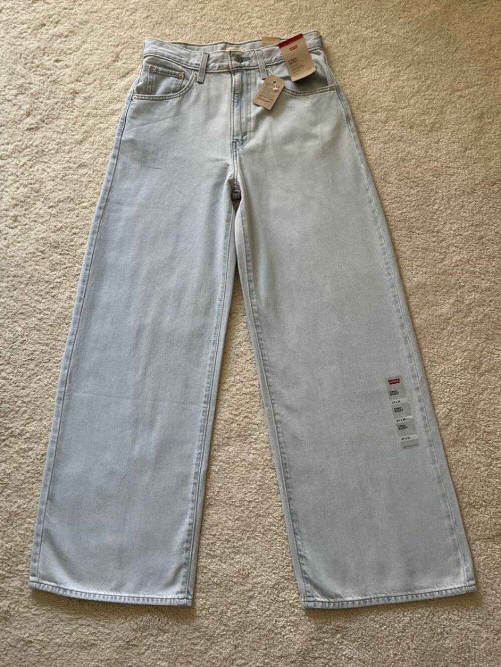 NWT Levi's Cinch Baggy High Rise Women's Jeans Size 27/31 - Picture 3 of 13